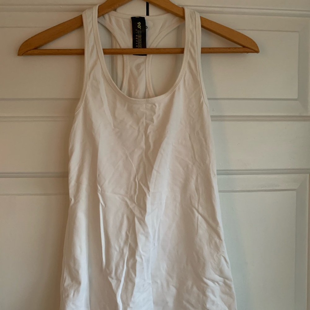 90 Degree by Reflex Tank Top White Work Out🤍